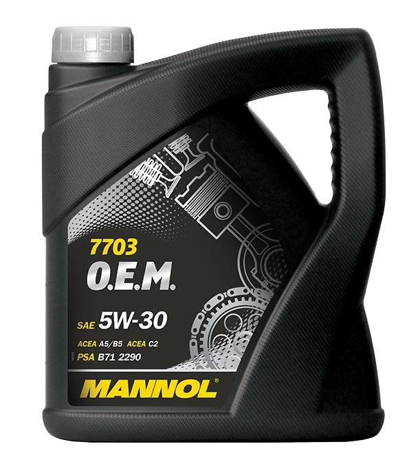 Моторное масло Mannol 7703 O.E.M. for Peugeot Citroen 5W30, 4л